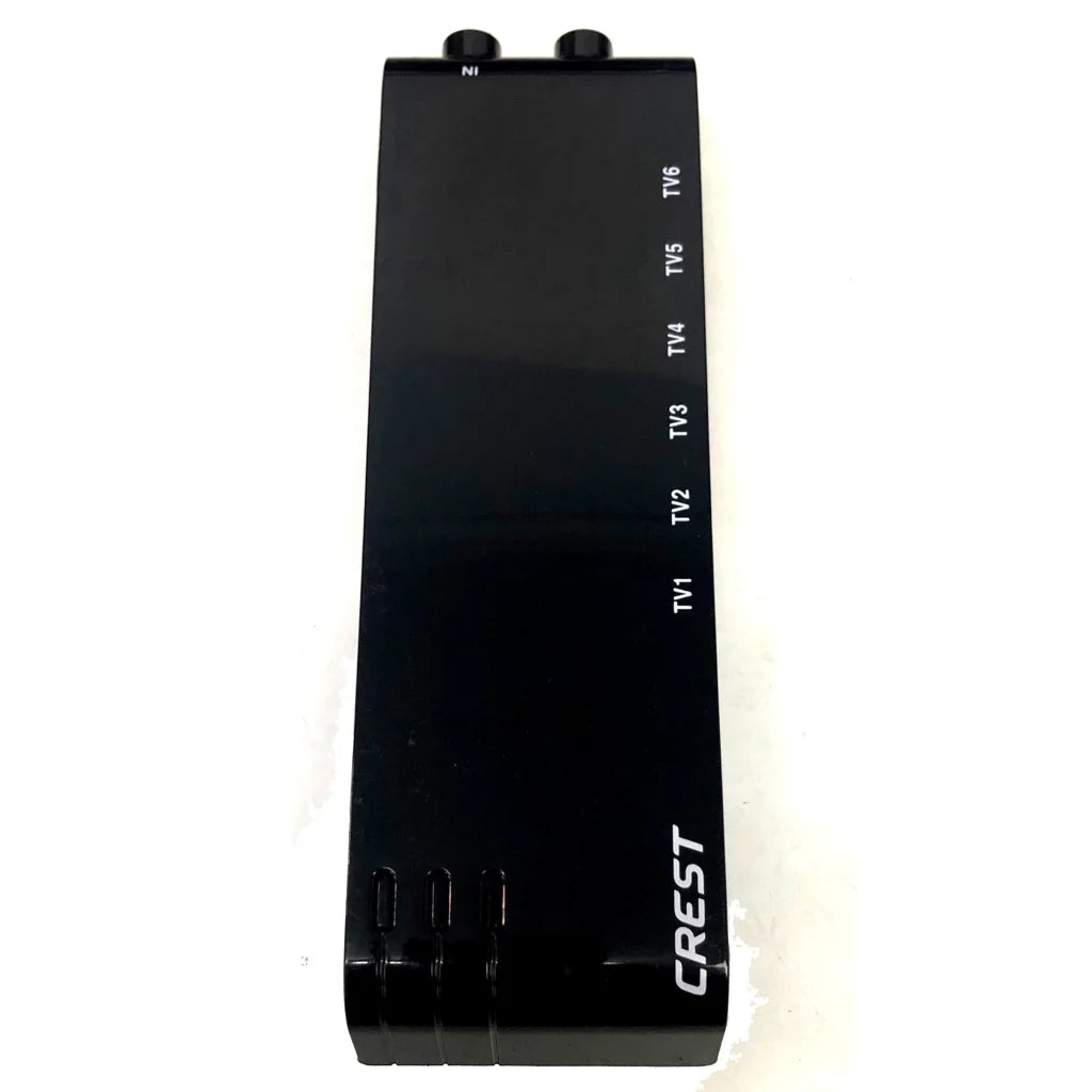 Crest UHF VHF Digital TV Signal Splitter Distributor 6