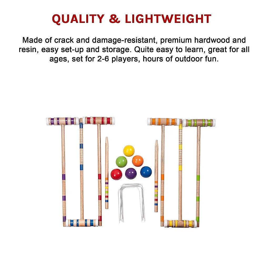 Croquet Set - Up to 6 Players - Games