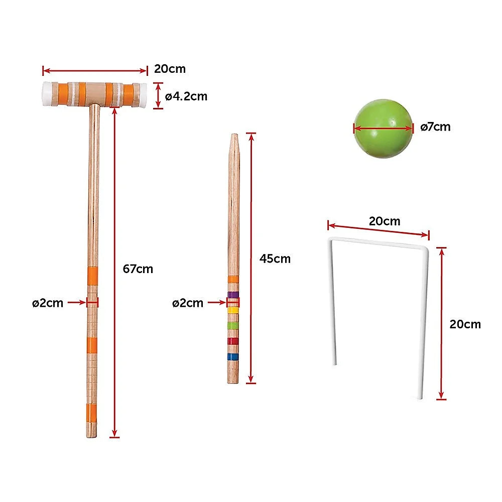 Croquet Set - Up to 6 Players - Games
