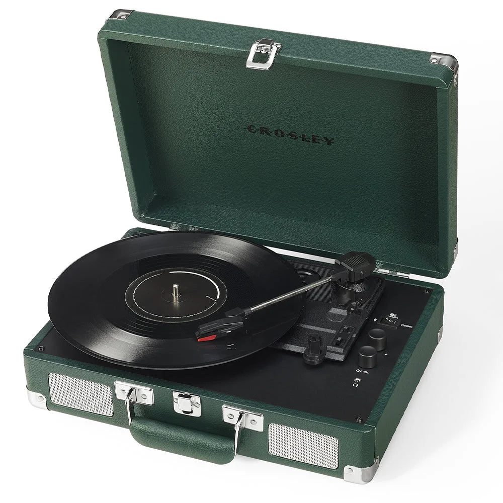 Crosley Cruiser Bluetooth Portable Turntable - Emerald