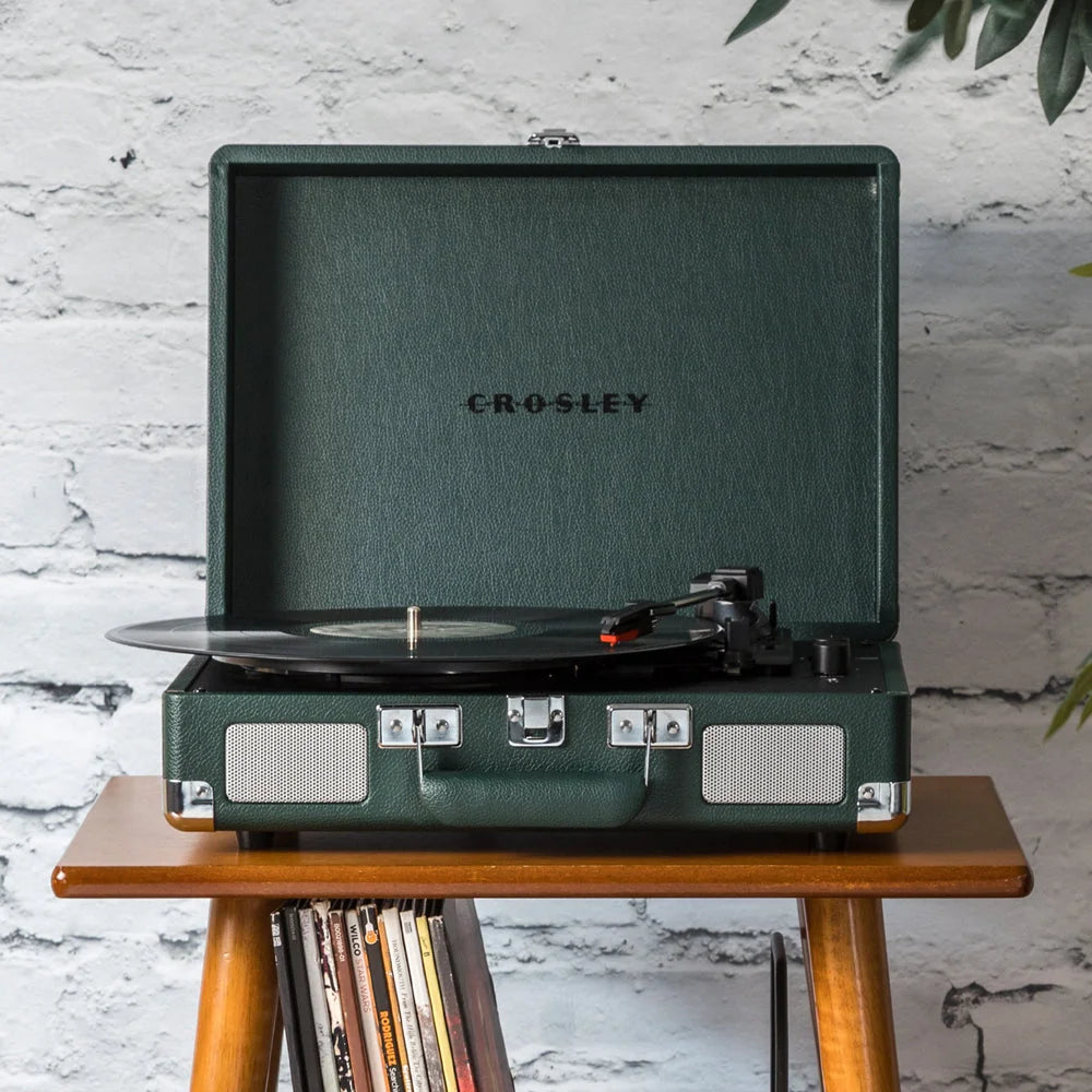 Crosley Cruiser Bluetooth Portable Turntable - Emerald