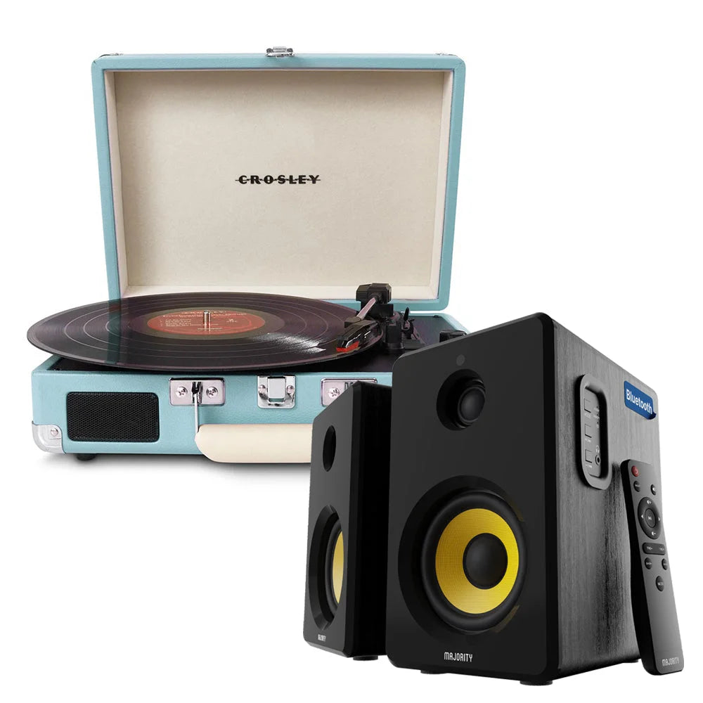 Crosley Cruiser Bluetooth Portable Turntable - Turquoise