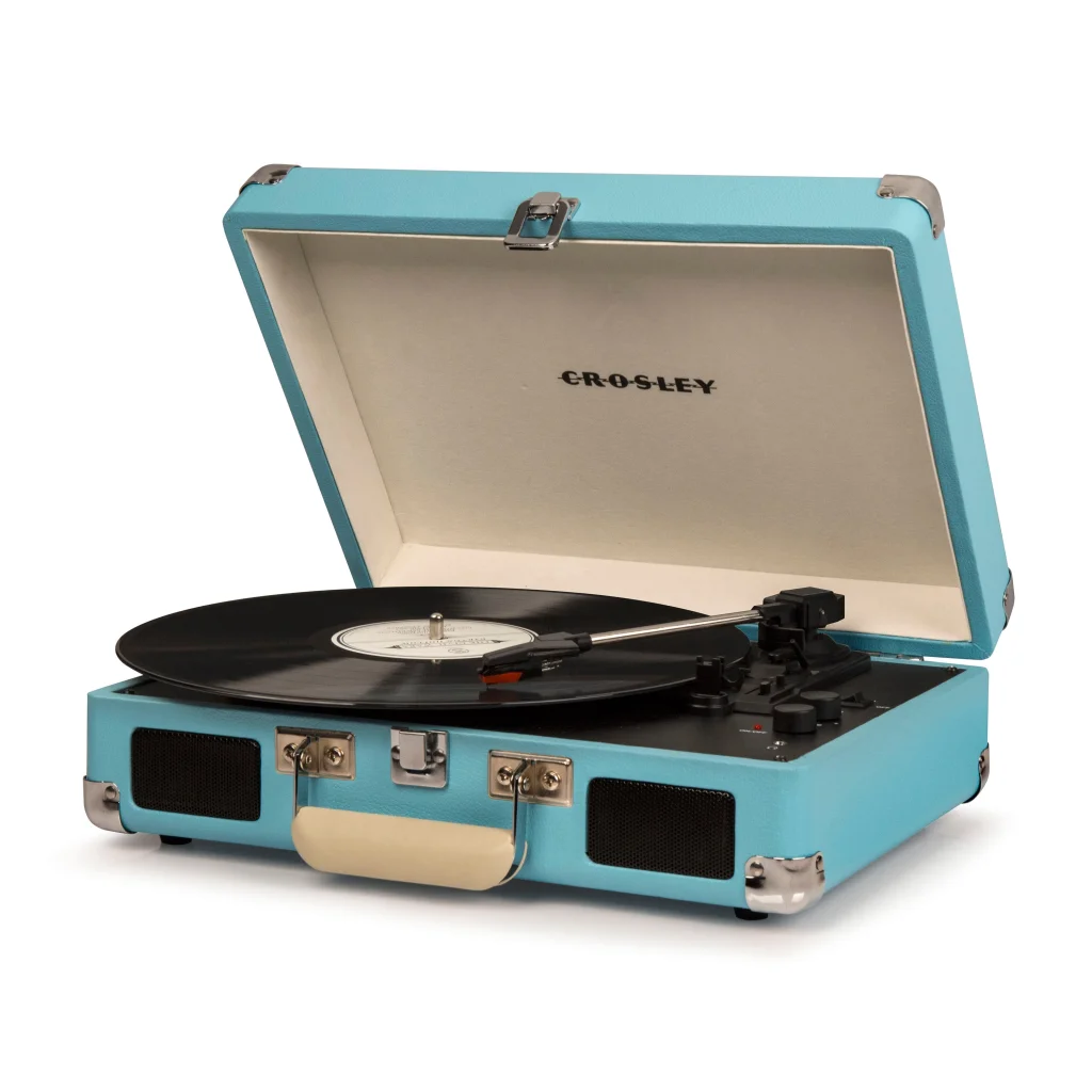 Crosley Cruiser Bluetooth Portable Turntable - Turquoise