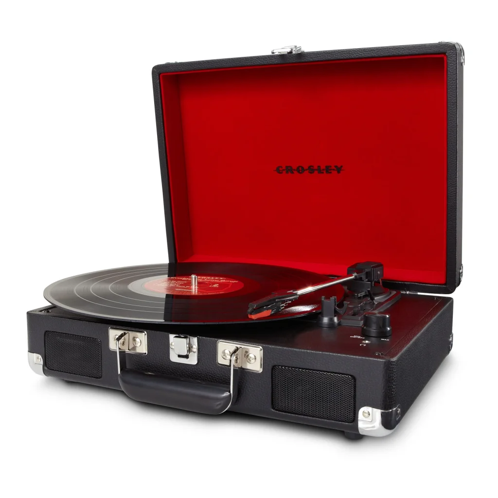 Crosley Cruiser Portable Bluetooth Turntable - Black