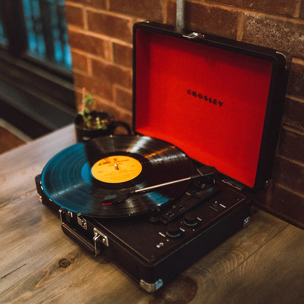 Crosley Cruiser Portable Bluetooth Turntable - Black