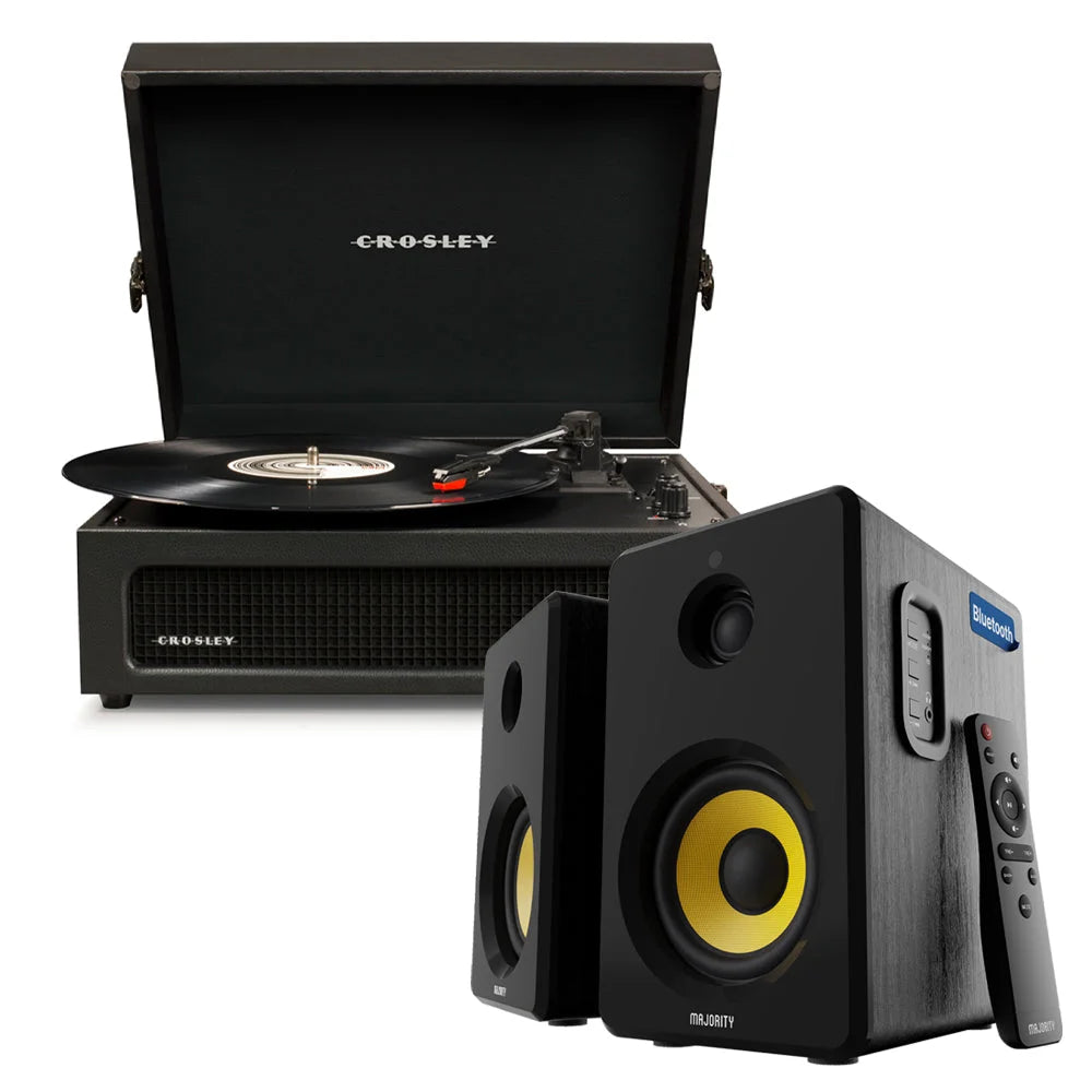 Crosley Voyager Bluetooth Portable Turntable - Black