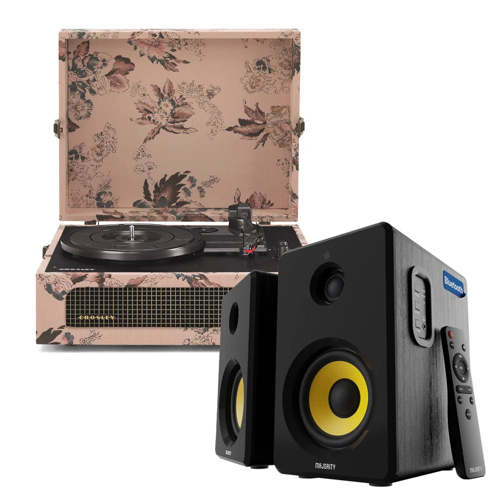 Crosley Voyager Bluetooth Portable Turntable - Floral