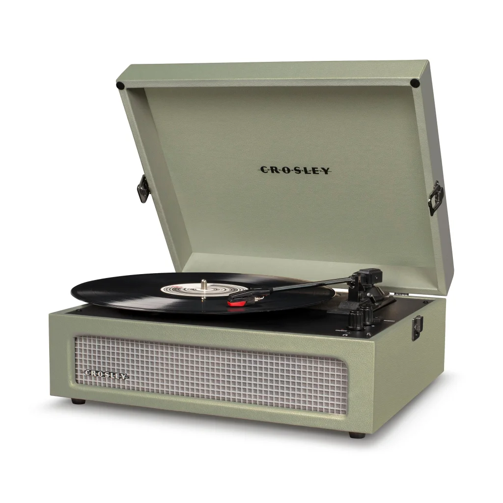 Crosley Voyager Bluetooth Portable Turntable - Sage