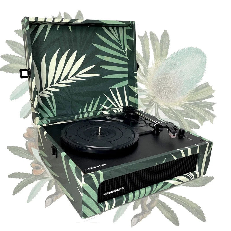 Crosley Voyager Turntable Record Player 3 Speed Bluetooth