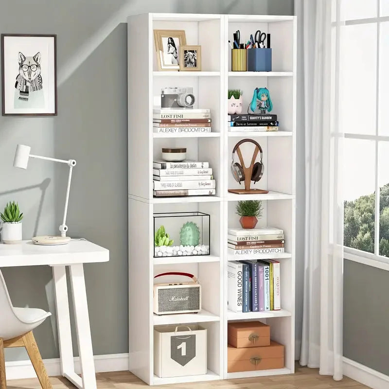 Cube Display Shelves 6-Tier for Home & Office - 70.9 Inch