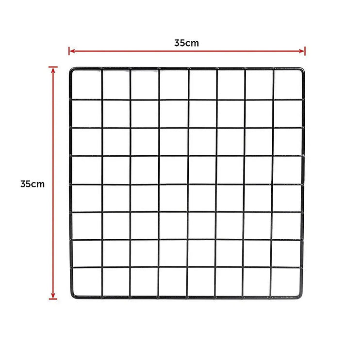 Cube Wire Grid Organizer Bookcase Storage Cabinet Wardrobe