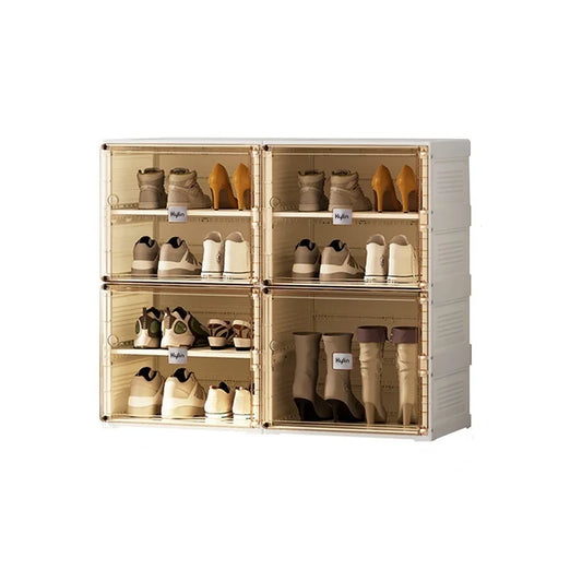 Cubes Storage Folding Shoe Cabinet Kylin 2 Column 7 Grids 4