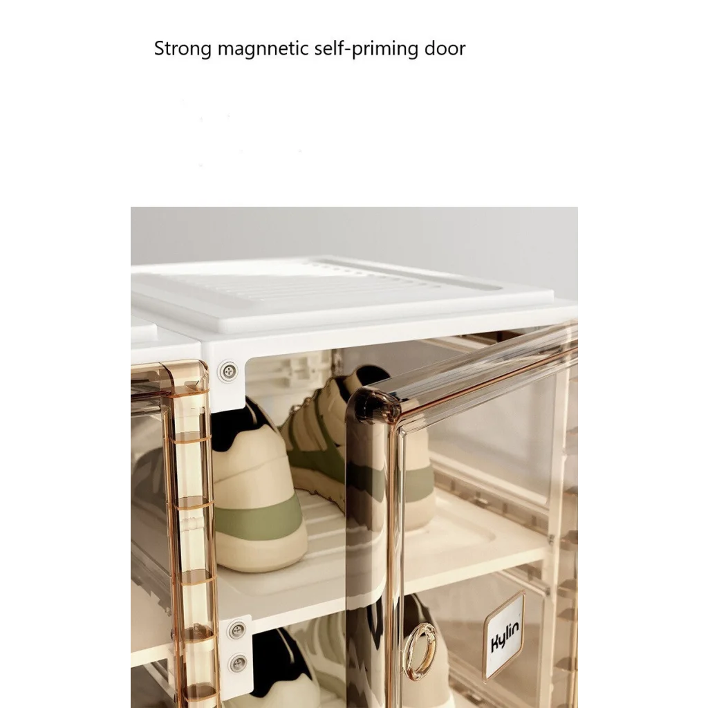 Cubes Storage Folding Shoe Cabinet Kylin 2 Column 7 Grids 4