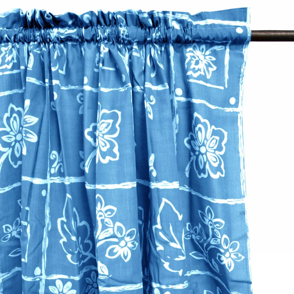 Curtains Home Innovations Pair Polyester Cotton Rod Pocket