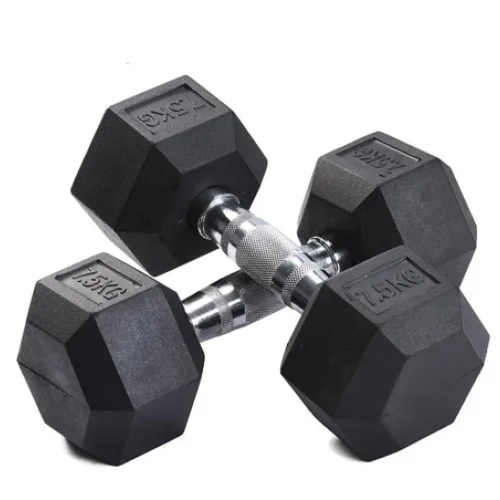 Curve Fitness Hex Dumbbells 60kg (2X30kg) - Sports &