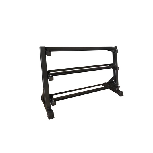 Curve Fitness Three-Tier Dumbbell Rack (130cm wide)