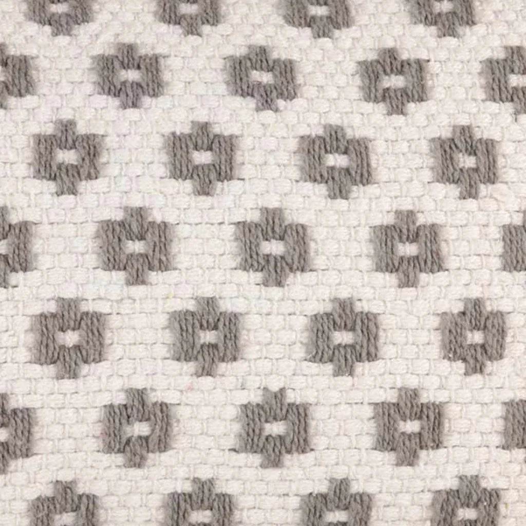 Cushion 30cm x 50cm Accessorize Norah Grey Rectangular