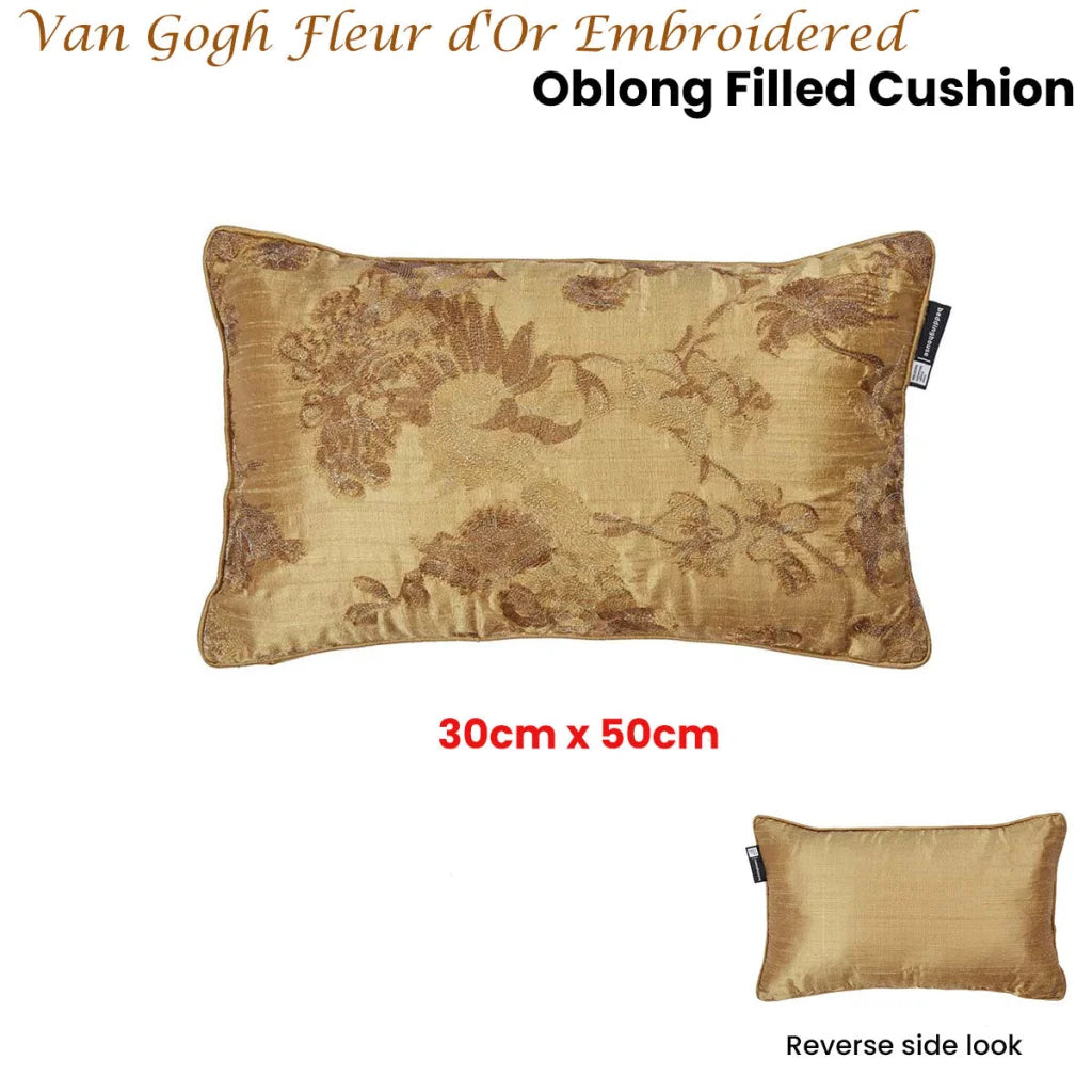 Cushion 30cm x 50cm Bedding House Van Gogh Fleur d’Or