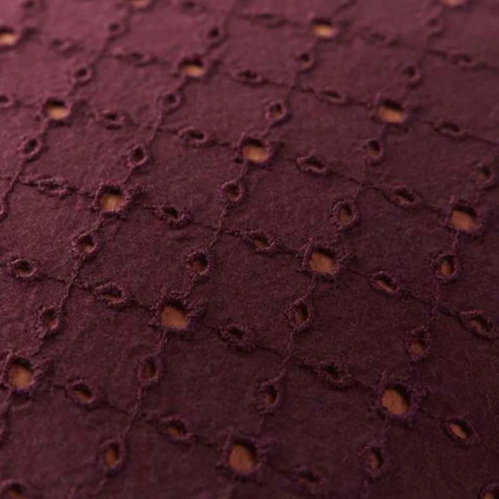 Cushion 40cm x 40cm Bedding House Chelsy Plum (Purple)