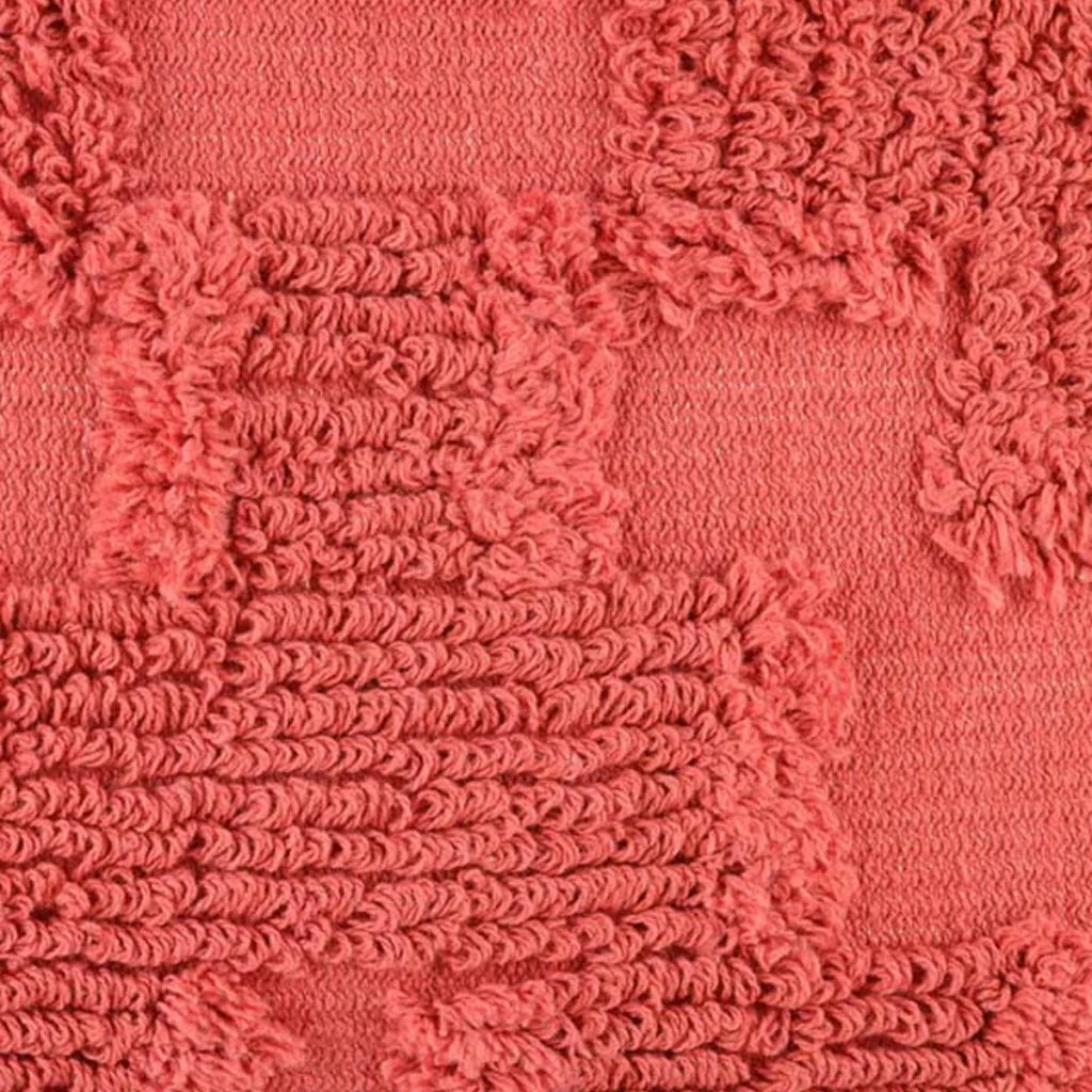 Cushion 45cm x 45cm Accessorize Roseto Red Square Filled