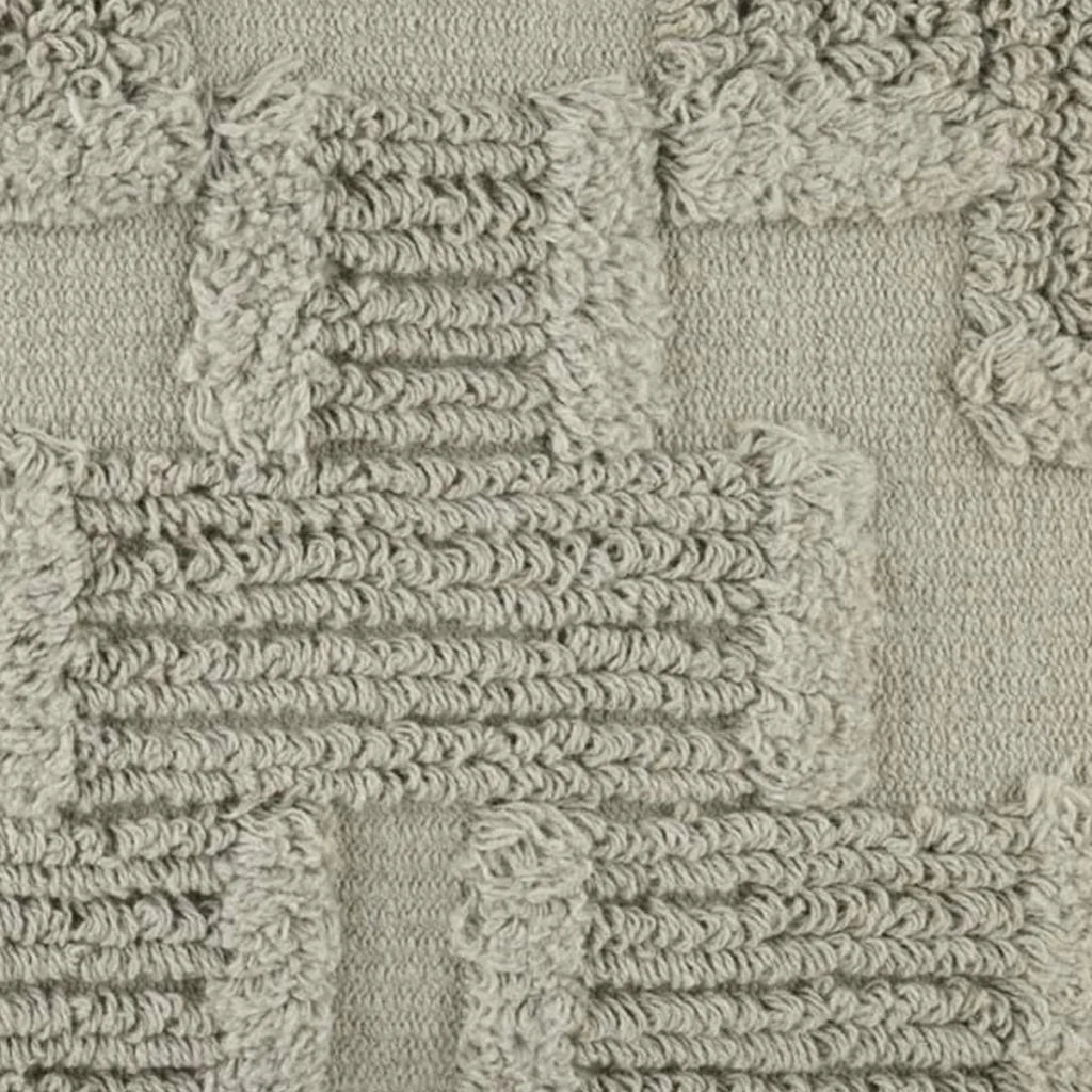 Cushion 45cm x 45cm Accessorize Roseto Sage Square Filled