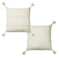 Cushion Cover Accessorize Indra Cotton - Off White