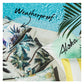 Cushion Cover with Piping Palm Trees Natural 60cm x 60cm