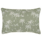 Cushion Cover with Piping Postcards Sage - 35cm x 50cm