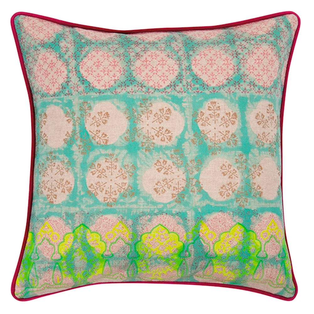 Cushion Covers Pack of 4 Avia Fuchsia Multicoloured