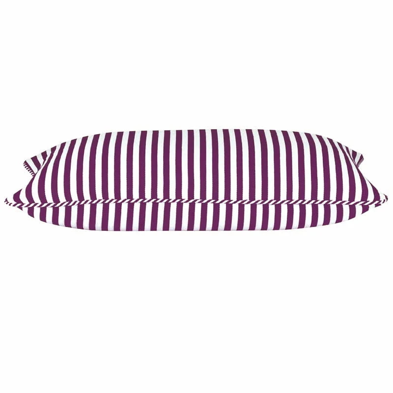 Cushion Covers Pack of 4 Dandi Fuchsia Plum Purple & White