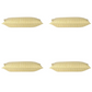 Cushion Covers Pack of 4 Dandi Mustard Yellow & White