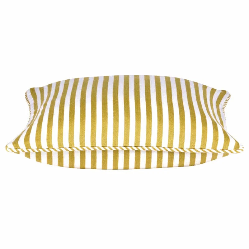 Cushion Covers Pack of 4 Dandi Mustard Yellow & White
