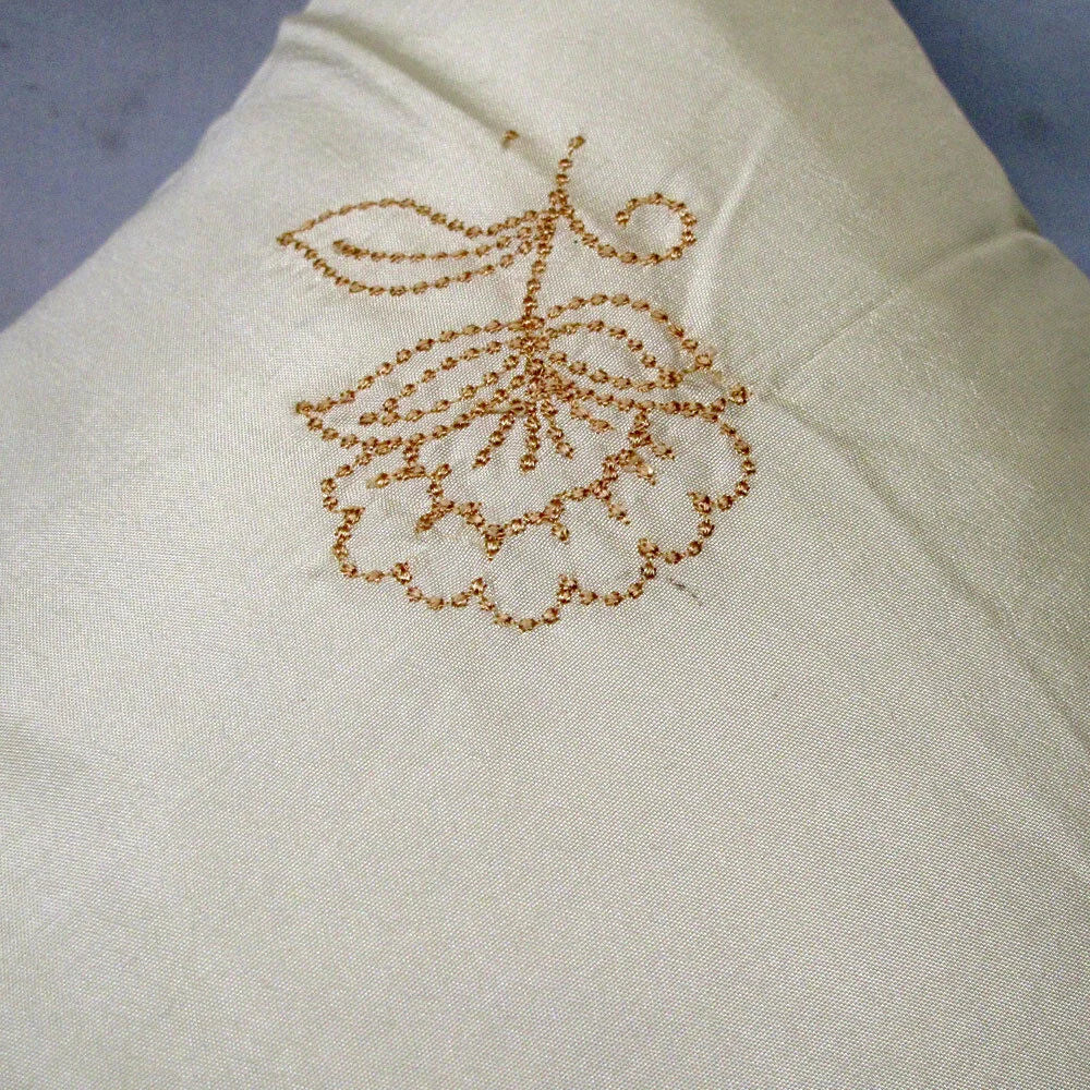 Cushion Covers Set of 2 Accessorize Tiarni Embroidery Faux
