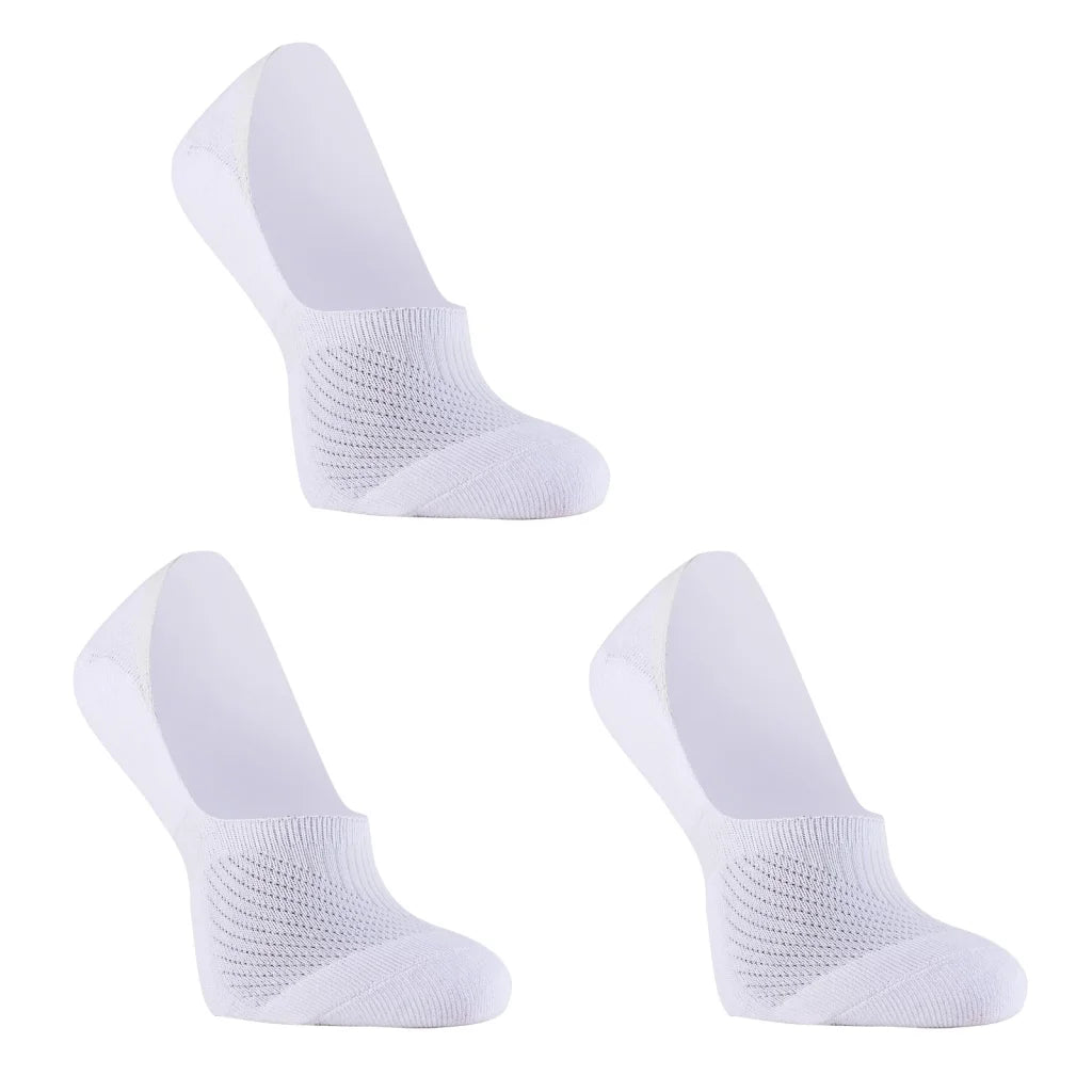Cushion No Show Ankle Socks Non-Slip Breathable 3 Pack