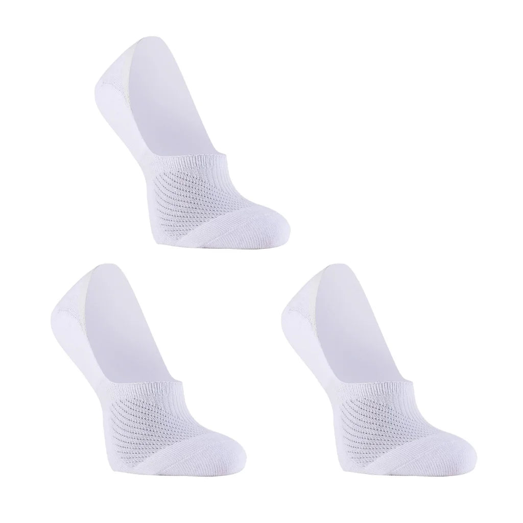 Cushion No Show Ankle Socks Non-Slip Breathable 3 Pack