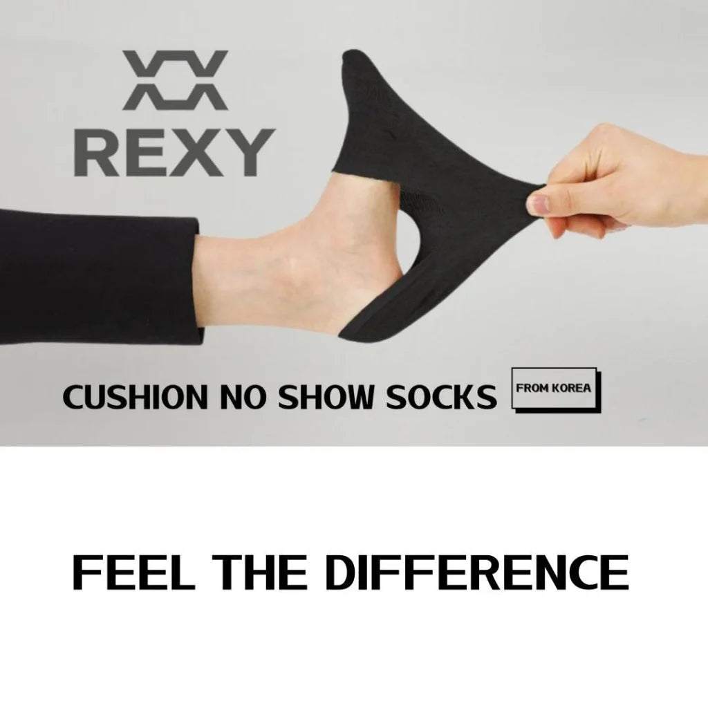Cushion No Show Ankle Socks Non-Slip Breathable 3 Pack