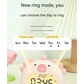 Cute Animal Digital Alarm Clock with Night Light