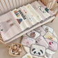 Cute Bear Pattern 2 Piece Set Kids Cooling Pad Set