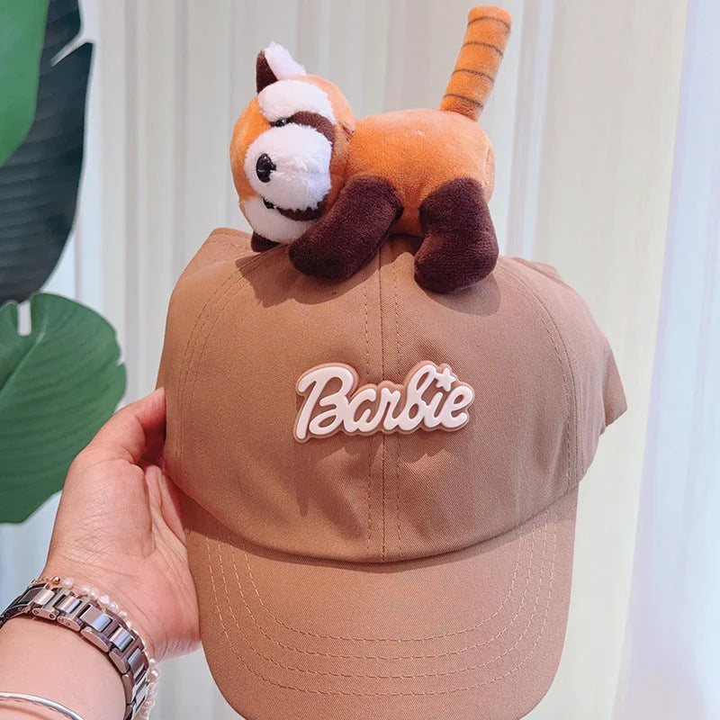 Cute Plush - Decorated Baseball Cap(khaki) - Fashion >