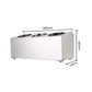 Cutlery Holder Premium 18/10 Stainless Steel Commercial Conical Utensils - 3 Holes