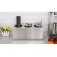 Cutlery Holder Premium 18/10 Stainless Steel Commercial Conical Utensils - 3 Holes