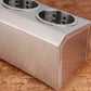 Cutlery Holder Premium 18/10 Stainless Steel Commercial Conical Utensils - 3 Holes