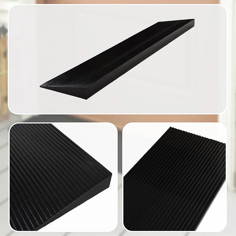 Cuttable Threshold Ramp Rubber Wheelchair Ramp Solid 4 cm
