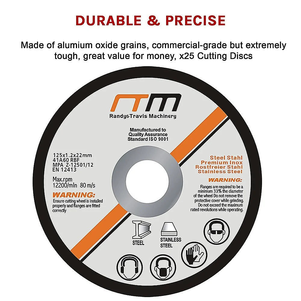 Cutting Disc Wheel for Angle Grinder 125mm 5’’ x 25 - Other