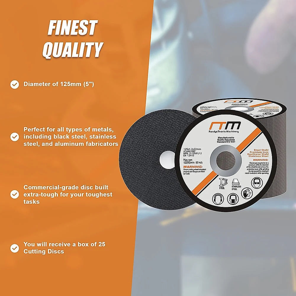 Cutting Disc Wheel for Angle Grinder 125mm 5’’ x 50 - Other