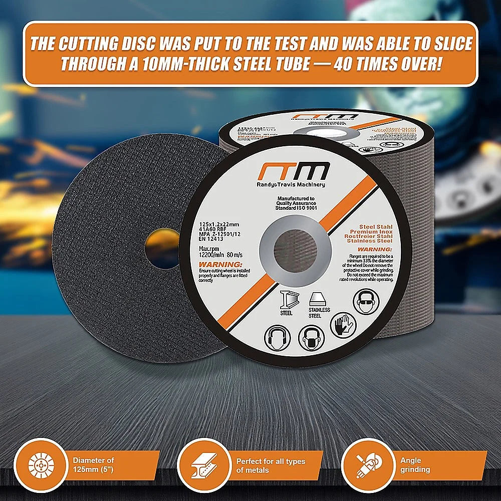 Cutting Disc Wheel for Angle Grinder 125mm 5’’ x 50 - Other