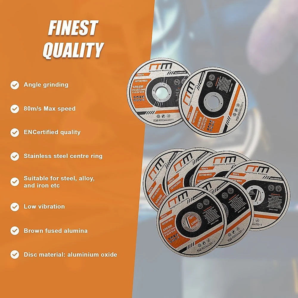 Cutting Discs 125mm 5’’ Angle Grinder Metal Cut Off Wheel