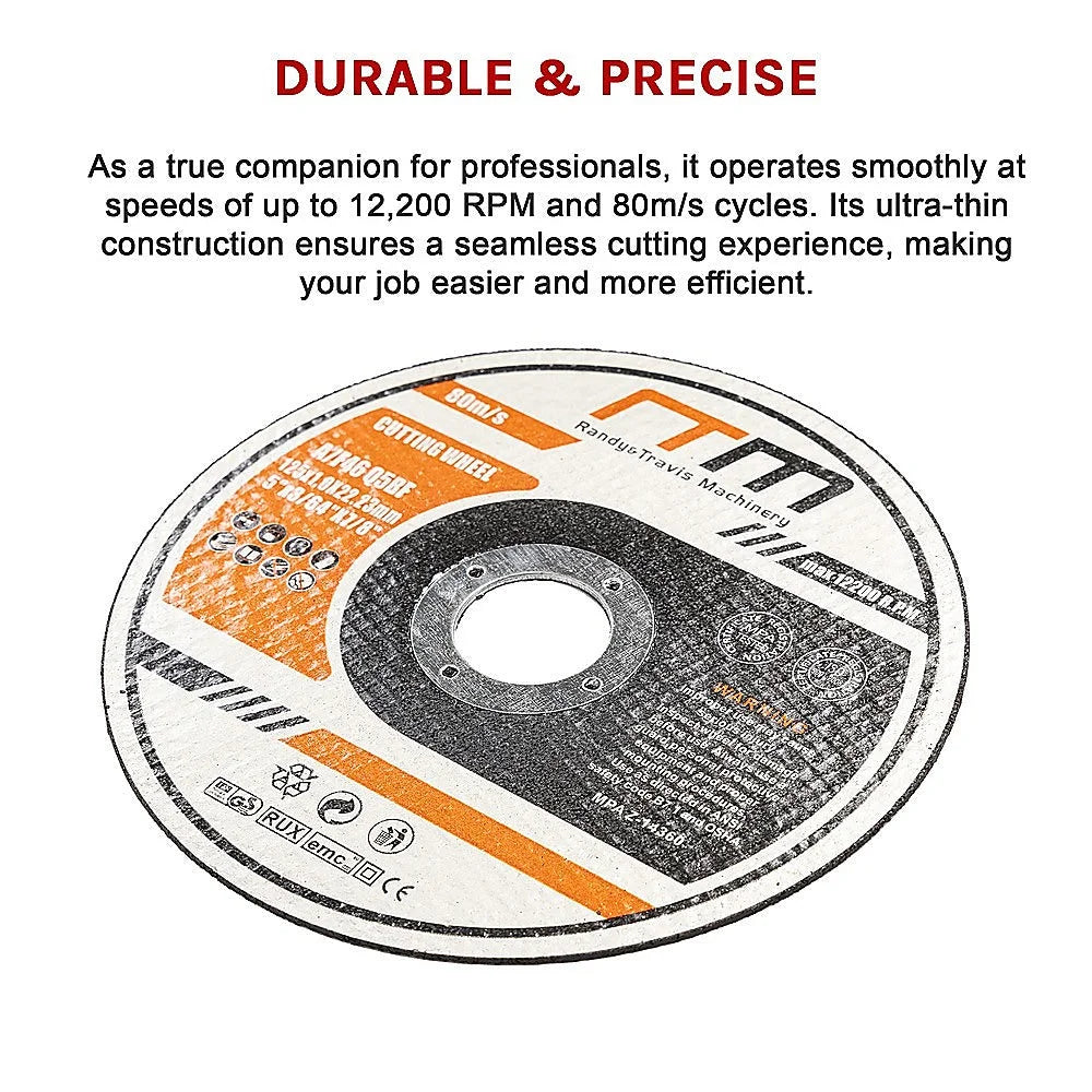 Cutting Discs 125mm 5’’ Angle Grinder Metal Cut Off Wheel