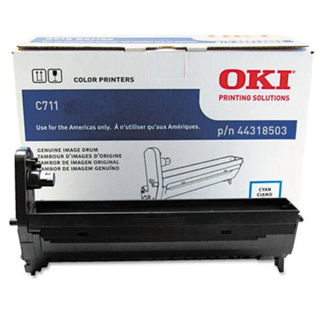 Cyan Drum Unit OKI C711N