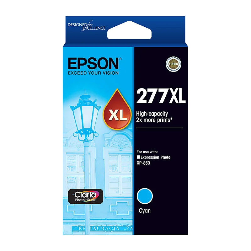 Cyan Ink Cartridge - EPSON 277XL